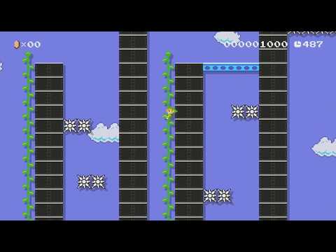 Zelda Wind Temple by NinLL72 - Super Mario Maker - No Commentary 1br