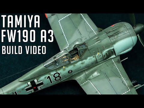 Tamiya 1/48 Focke Wulf FW190 A3 | Build Video
