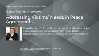 GSNIC Global Partner Interviews: Kieran McEvoy and Richard English