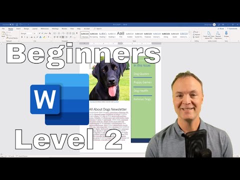 Microsoft Word Tutorial - Beginner's Level 2 (With Tips and Tricks) Video