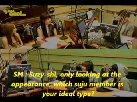120228 (Eng)Miss A Suzy ideal type in Super Junior?