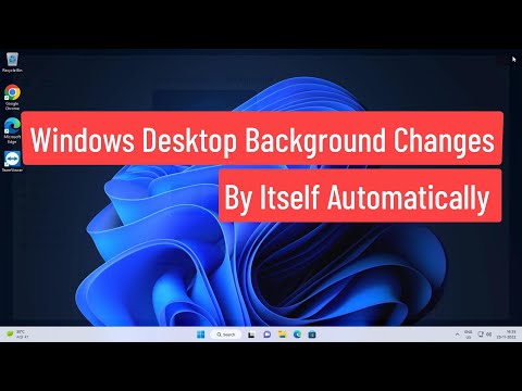 Windows Desktop Background Changes By Itself Automatically In Windows 11/10