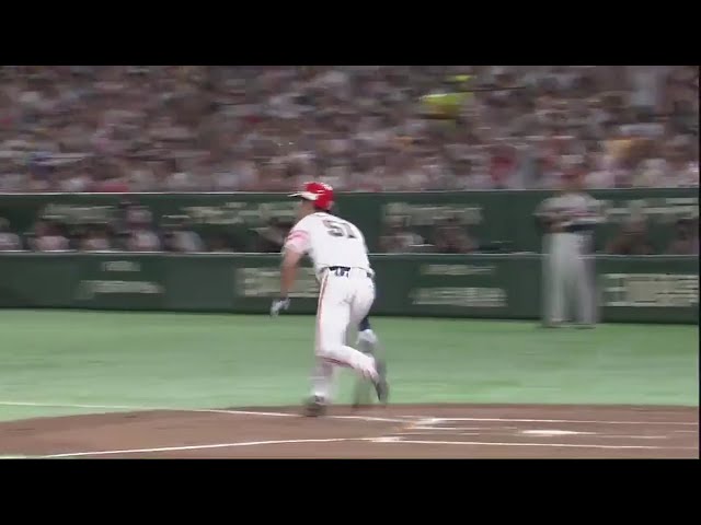 【3回裏】ホークス・上林 16打席ぶりのヒットは鷹ファンで埋まるスタンドへ逆転3ラン!! 2017/7/31 H-F