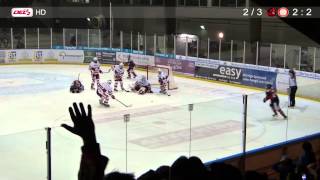 preview picture of video '*5. DEL2 - Spieltag* EC Bad Nauheim - EVL Landshut 4:5 (0:2, 2:0, 2:3)'