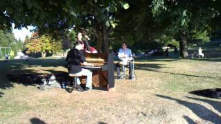 2011 09 02 Jen Hodge, Dominik Heins and Alexander Klassen   Boogie Woogie in the Park 1