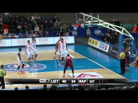 BBL: "LIETKABELIS" - "AVIS RAPLA" 2016-01-13 rungtynių įrašas