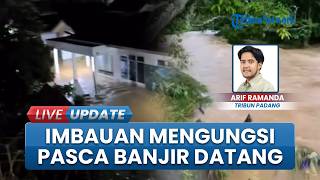 Luapan Sungai Rendam Permukiman Lintau Buo Utara Tanah Datar, Warga Bantaran Sungai Diminta Ngungsi