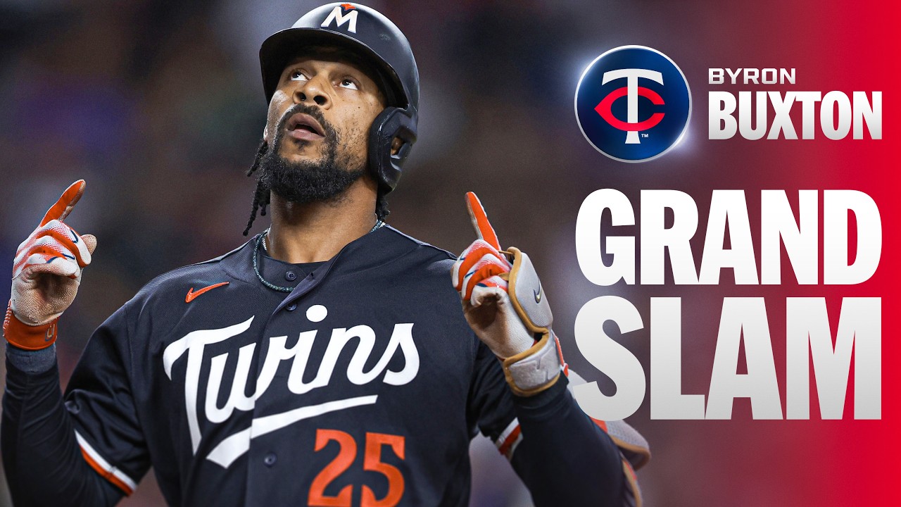 GRAND SLAM for Byron Buxton! (Tied for the AL home run lead!) 🚛 | MLB Highlights
