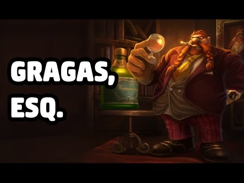 GRAGAS, ESQ SKIN SPOTLIGHT - LEAGUE OF LEGENDS