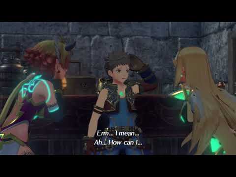 Xenoblade Chronicles 2 Blade Quest Cutscene 139 - Girl Power-Off (Normal Rex Cloudy Pandoria) (Kora)