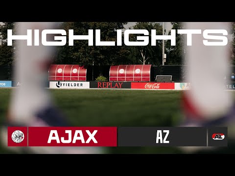 Big win with loads of quality goals! ❌❌❌ | Highlights Ajax O16 - AZ O16