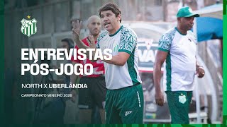 ENTREVISTAS PÓS JOGO | NORTH x UBERLÂNDIA | LÚCIO FLÁVIO E DIEGO FUMAÇA