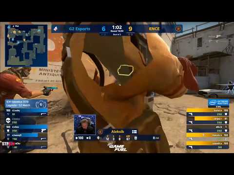 G2 vs ENCE Highlights IEM KATOWICE 2019 * Dust2