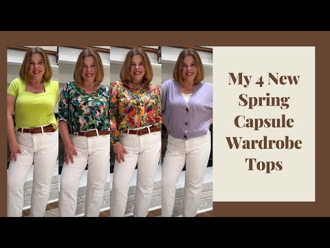 My 4 New Spring Capsule Wardrobe Tops