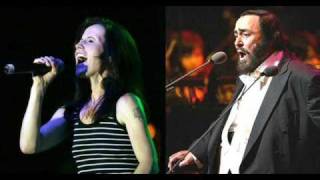 Dolores O`Riordan and Pavarotti Ave Maria