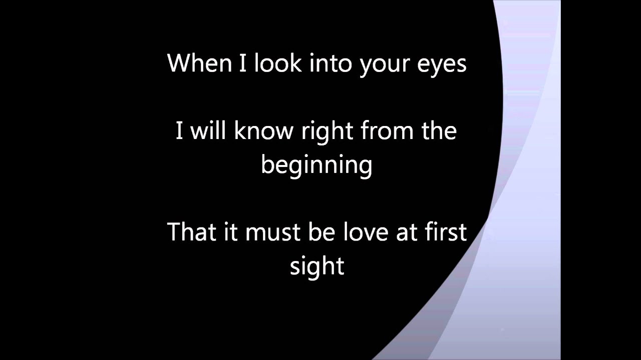 Songtext Jahcoustix Love at First Sight MusikGuru