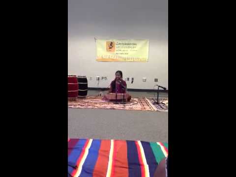 Samyu singing Parandamavathi