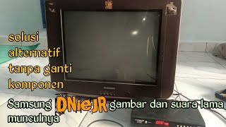 Download lagu Solusi tv Samsung gambar dan suara lama munculnya mp3