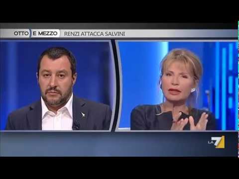 Matteo Salvini a "Otto e mezzo" su La7 - 21/9/2015