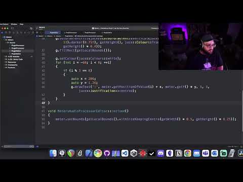 C++ JUCE Coding | Meters Part 1 Full Stream!