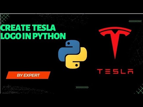 Drawing Tesla Logo Using Python