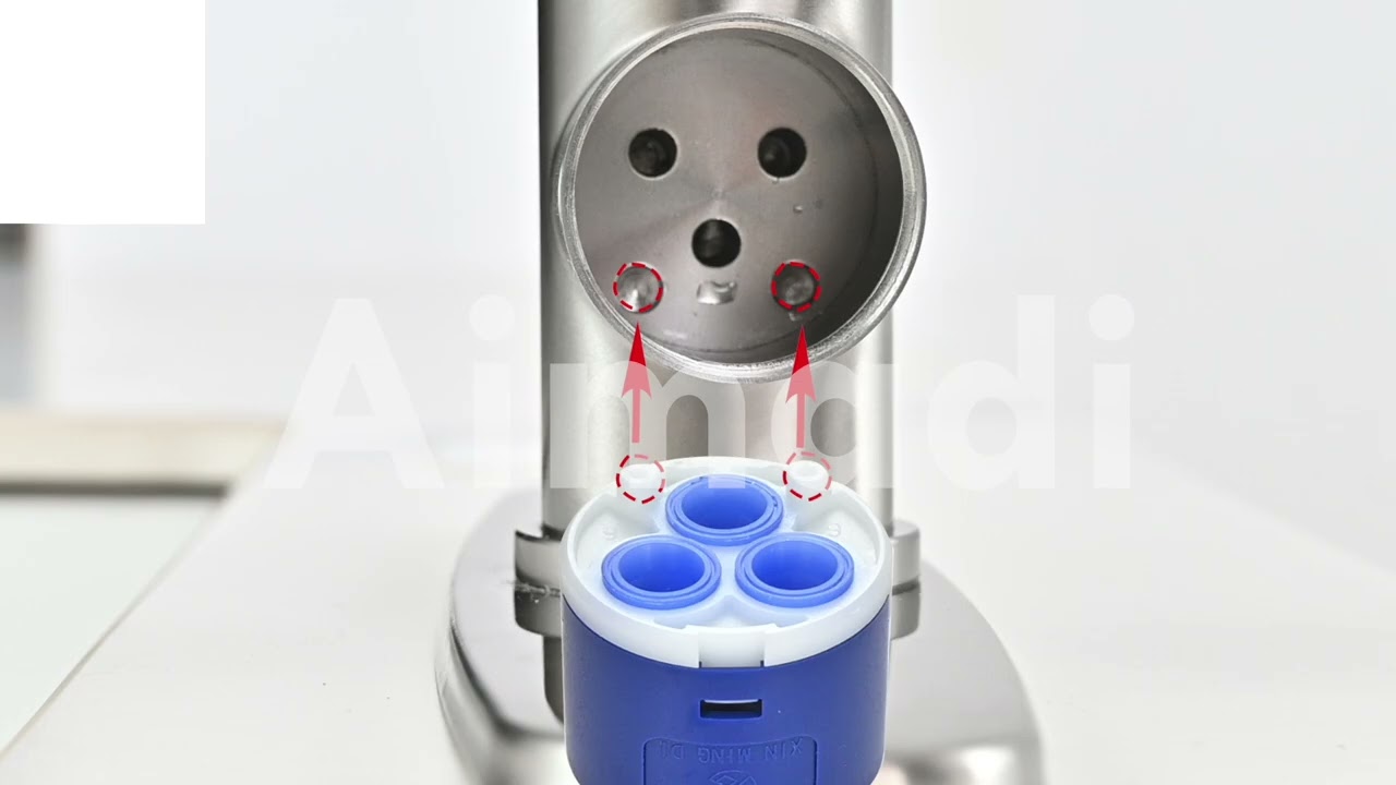 Replace the hot/cold switch valve