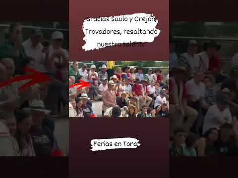 Trovas , Saulo y El Orejón desde las Ferias en Tona , Santander