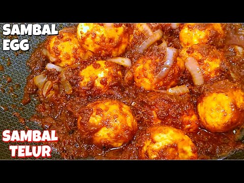 Egg Sambal Recipe/Sambal Telur/Spicy Sambal Recipe/Monica's Singapore Kitchen