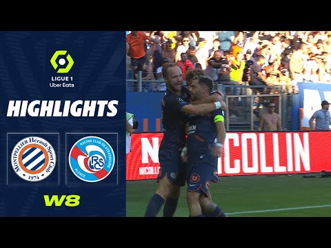 MONTPELLIER HÉRAULT SC - RC STRASBOURG ALSACE (2 - 1) - Highlights - (MHSC - RCSA) / 2022-2023