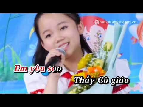 Thương Lắm Thầy Cô Ơi  - Nhật Lan Vy  - Karaoke -  Beat Chất Lượng Cao