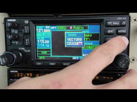 How to load and activate an instrument approach with the Garmin GNS 530 or Garmin GNS 430