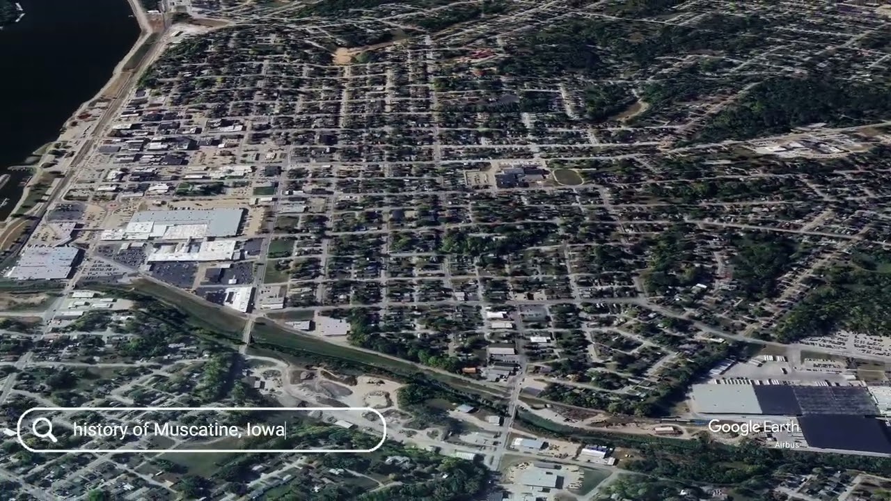 The history of Muscatine, Iowa