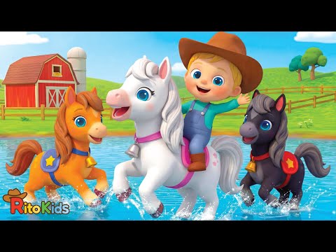 Corre Corre Caballito | Canciones de la Granja para Niños 🐴
