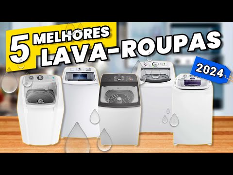 As 5 MELHORES: MÁQUINA DE LAVAR ROUPAS em 2024!✅ (Melhor Lavadora Lava Roupa)