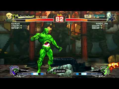 SSF4 AE v.2012 Konkara (Gouken) VS NANDO_JPN (Seth) HD 1080p