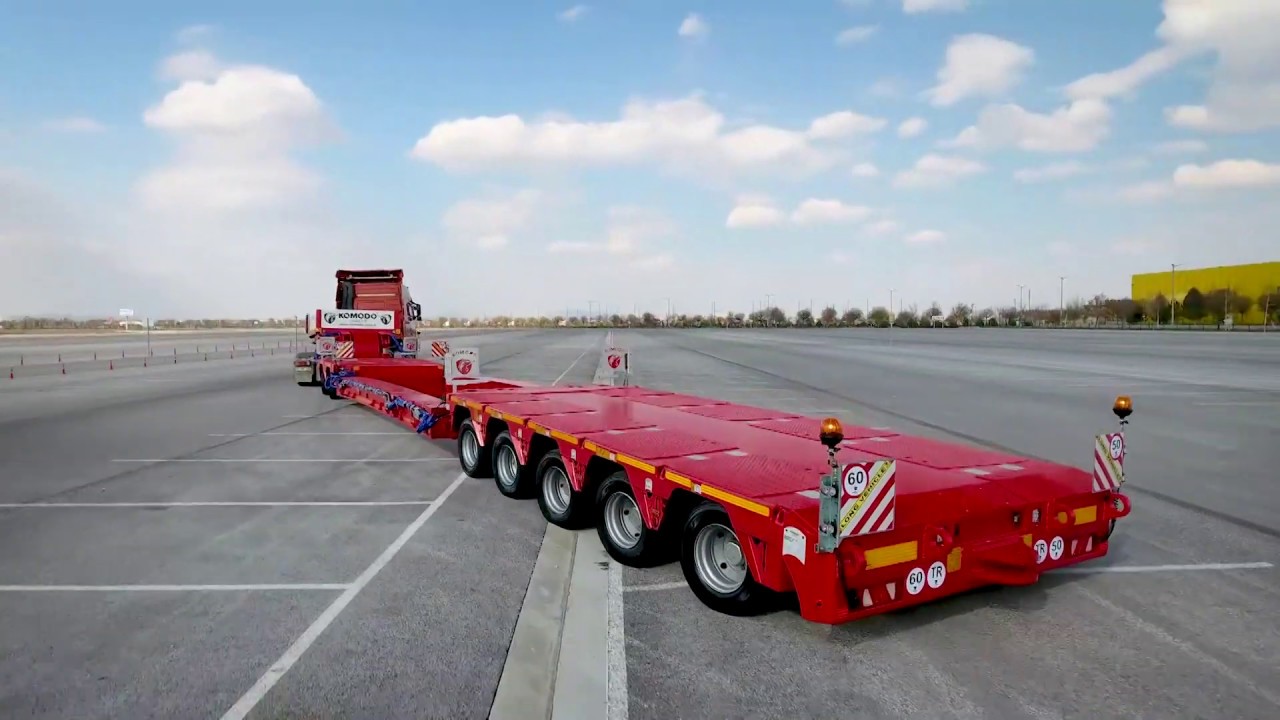 5+2 Axle Modular Chassıs – Dls System Lowbed Semi 