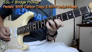 Video thumbnail for Fender Stock vs Seymour Duncan SSL 1 Pickups Comparison by Alllless
