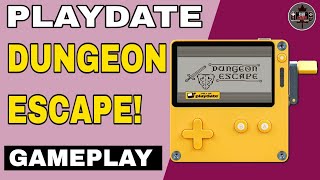 Playdate -  Dungeon Escape First Look Gameplay