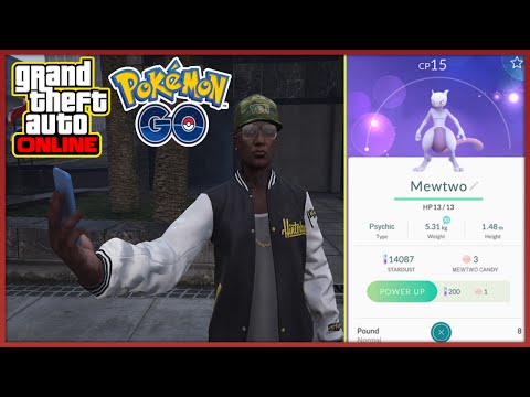 POKEMON GO .... SU GTA 5 ONLINE NEL GHETTO ?!
