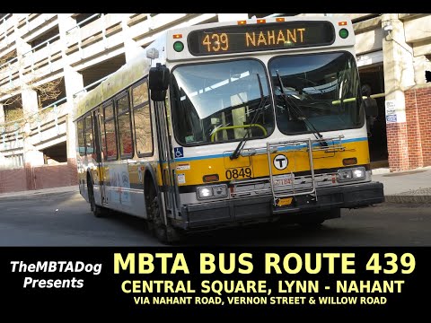 TheMBTADog: MBTA Bus Route 439 Ride: Central Square, Lynn - Nahant via Vernon Street & Willow Road