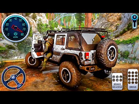 Offroad Jeep 4x4 Driving Game - Luxury Prado SUV Drive Simulator | Android Gameplay
