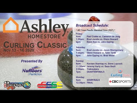 Kevin Koe vs. John Epping: Ashley Home Store Curling Classic - Draw 3