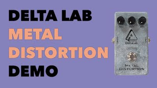 Video thumbnail for Delta Lab Metal Distortion Demo | No Talking by JHS EXTRA