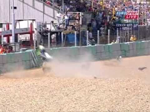 Thomas Luthi and Pablo Nieto 2003 125cc Czech Grand Prix at Brno Angle2 and 3