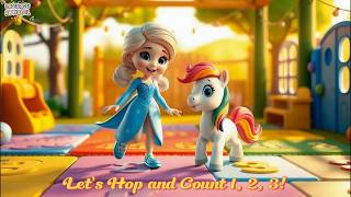 Download lagu 🐰🔢🎶 Let’s Hop and Count 1, 2, 3! – Counting & Action Song for Kids | LaguLaguAnakKecil 🌈✨💃 mp3