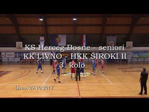 KK LIVNO - HKK ŠIROKI II 57:83