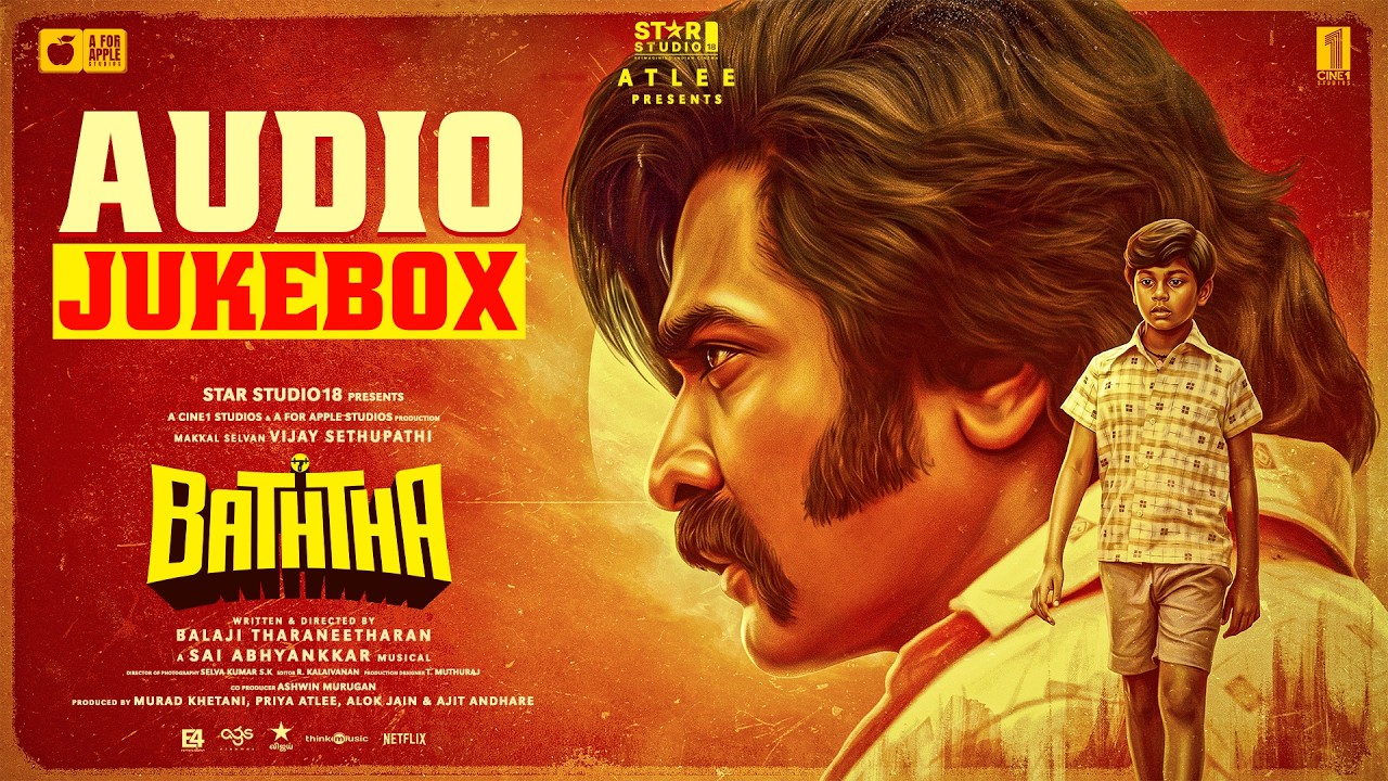 Baththa - Jukebox | Vijay Sethupathi |  @SaiAbhyankkar  | Balaji Tharaneetharan | Atlee