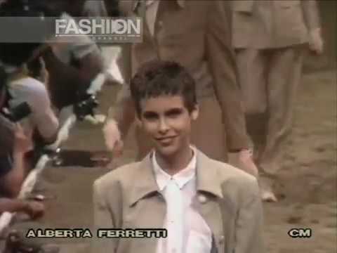 "Alberta Ferretti" Spring Summer 1990 Milan Pret a Porter Woman by Canale Moda