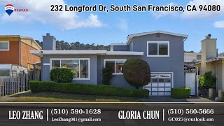 232 Longford Dr, South San Francisco, CA 94080