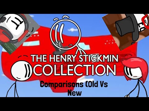 Henry Stickmin Collection Comparism (Old Vs New)